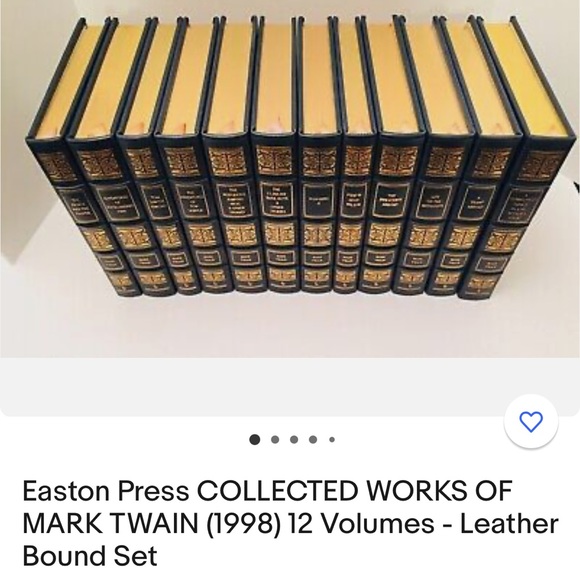 Easton Press Other 2 Leather Easton Press Mark Twain Books Poshmark